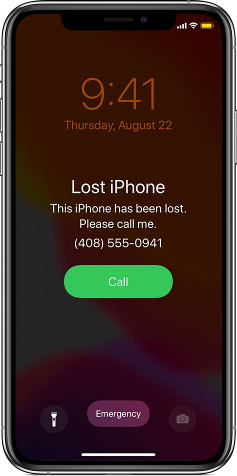 find lost iphone by number